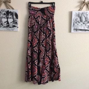 Boho wide leg pants